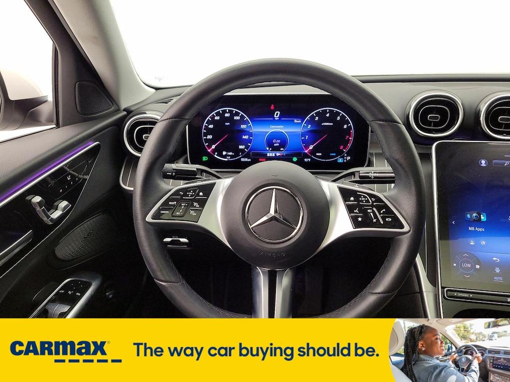 used 2023 Mercedes-Benz C-Class car, priced at $37,998