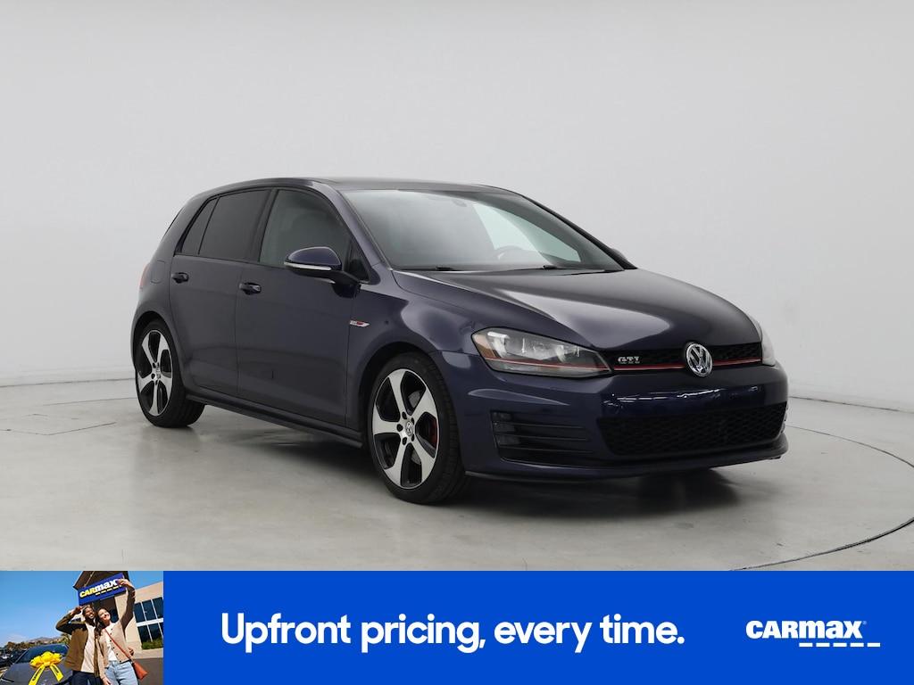 used 2015 Volkswagen Golf GTI car, priced at $16,998