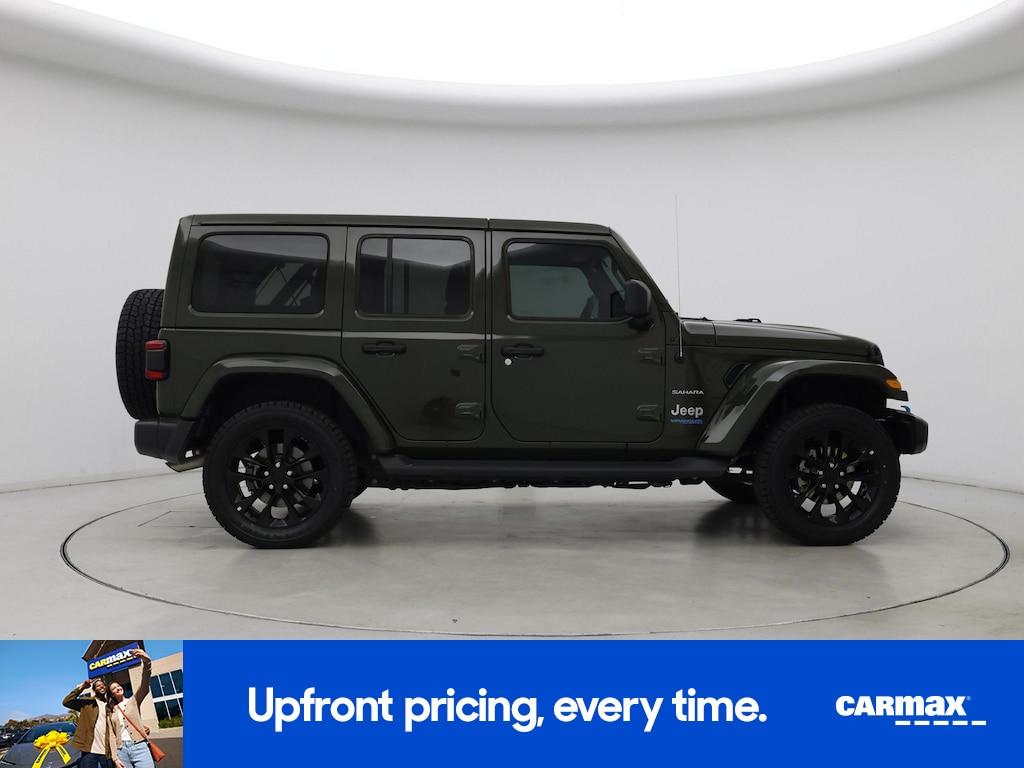 used 2022 Jeep Wrangler Unlimited 4xe car, priced at $32,998