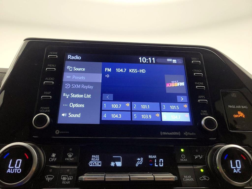 used 2022 Toyota Highlander Hybrid car, priced at $36,998