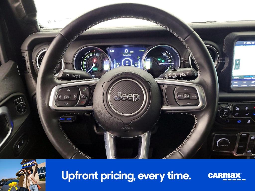 used 2021 Jeep Wrangler Unlimited 4xe car, priced at $33,998