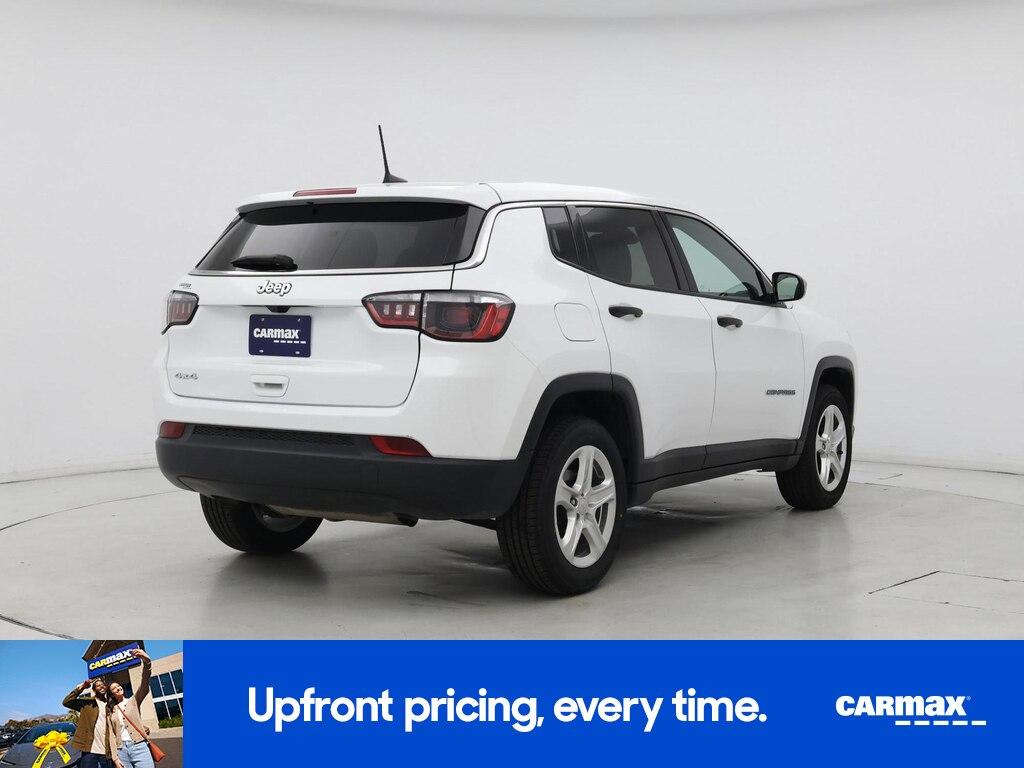 used 2023 Jeep Compass car, priced at $20,998
