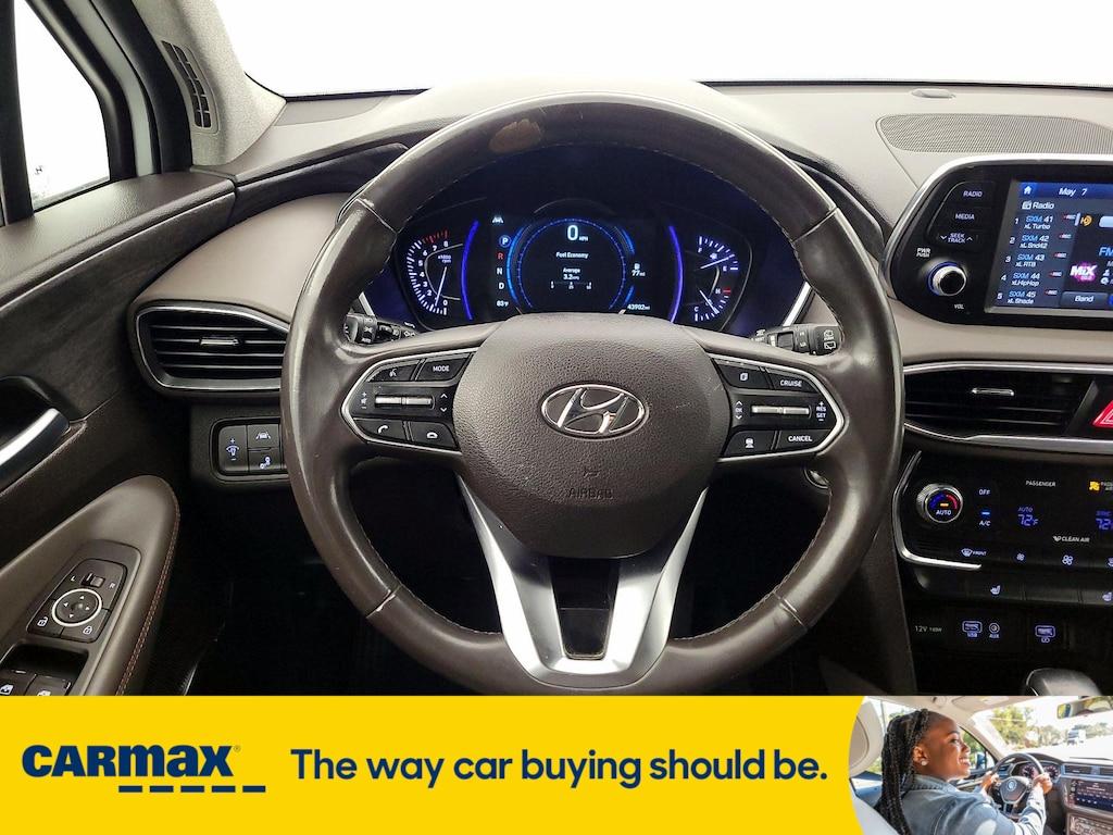 used 2019 Hyundai Santa Fe car, priced at $23,998