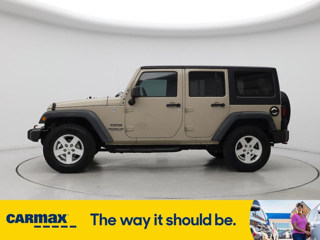 used 2016 Jeep Wrangler Unlimited car, priced at $21,998