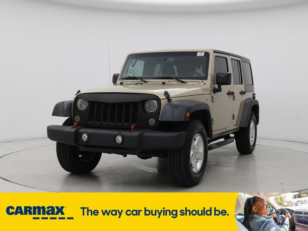 used 2016 Jeep Wrangler Unlimited car, priced at $21,998