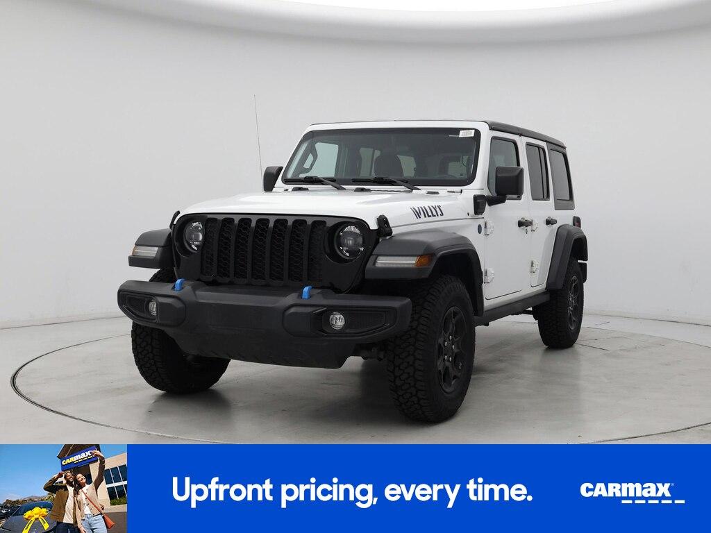 used 2023 Jeep Wrangler 4xe car, priced at $31,998
