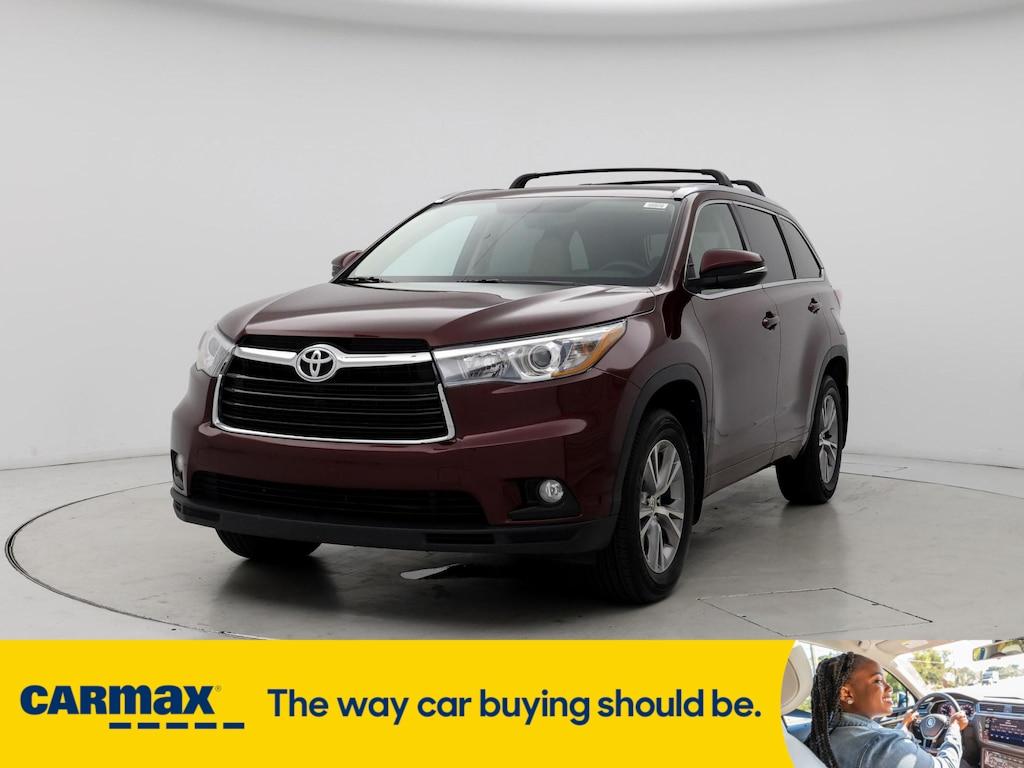 used 2015 Toyota Highlander car, priced at $24,998