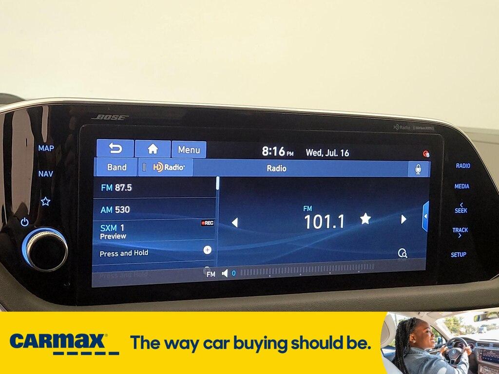 used 2021 Hyundai Sonata car, priced at $22,998