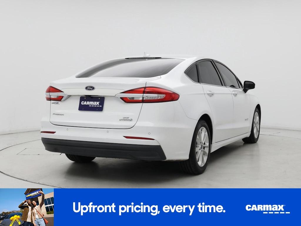 used 2019 Ford Fusion Hybrid car, priced at $15,998
