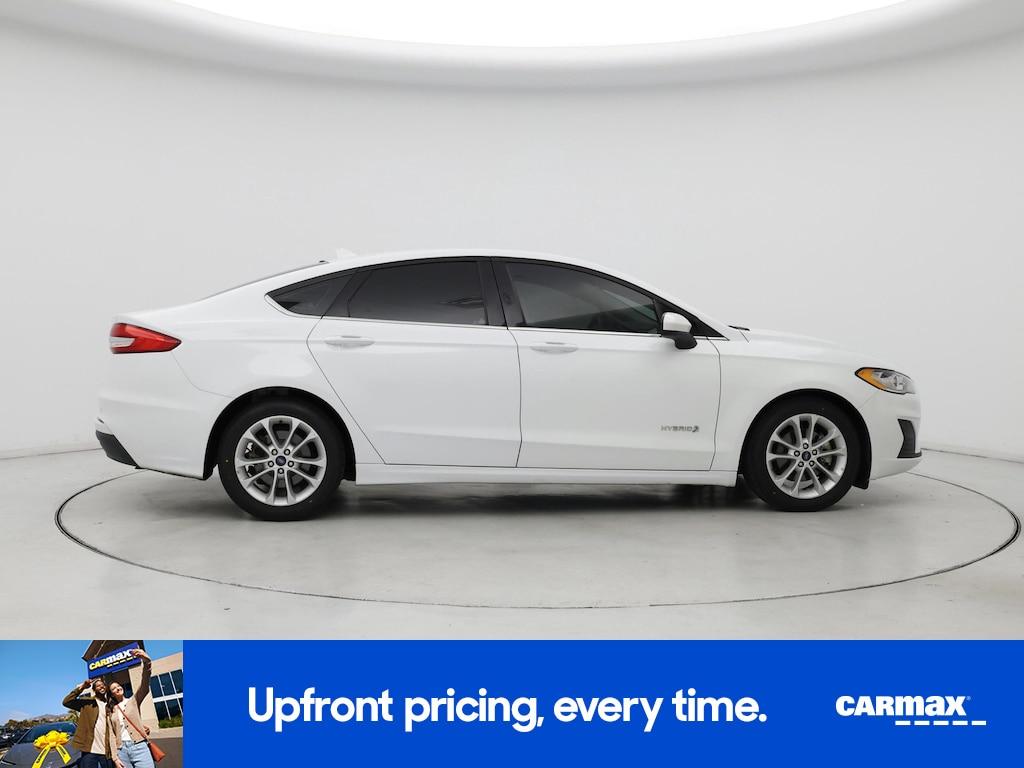used 2019 Ford Fusion Hybrid car, priced at $15,998