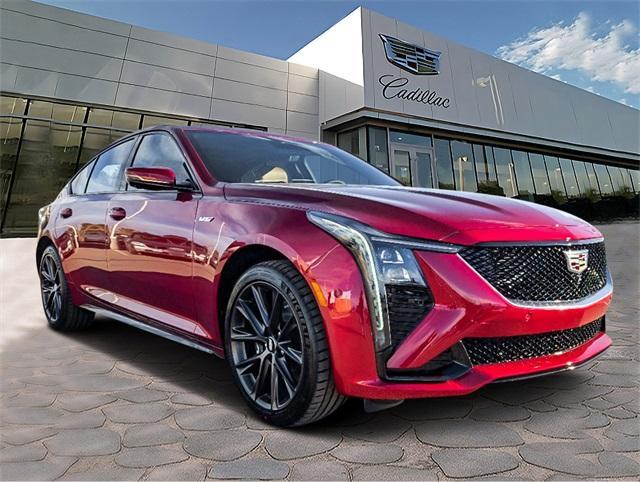 new 2025 Cadillac CT5-V car, priced at $70,359