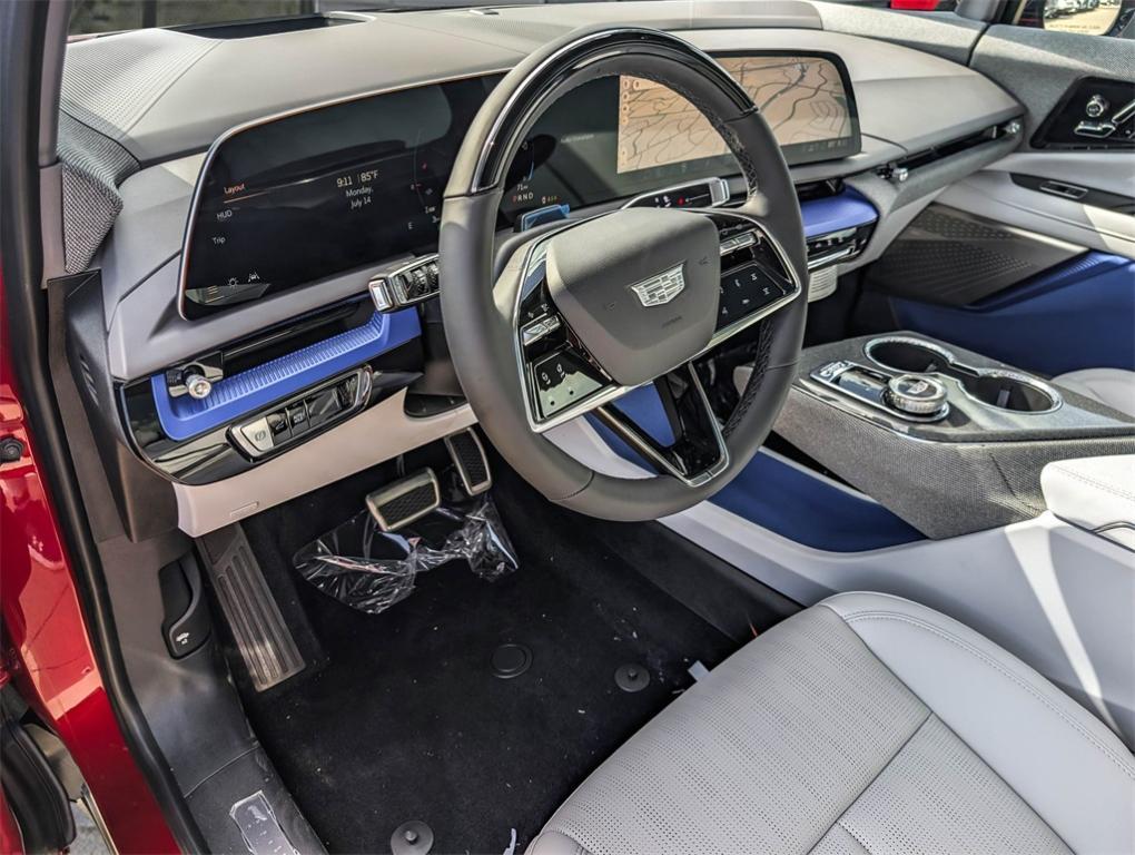 new 2025 Cadillac OPTIQ car, priced at $59,014