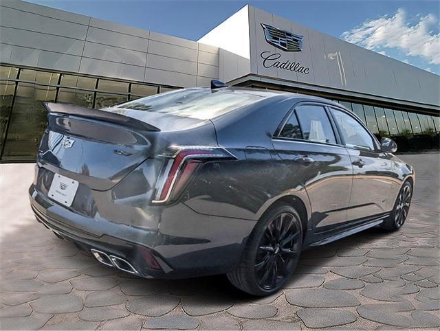 new 2025 Cadillac CT4-V car, priced at $55,759