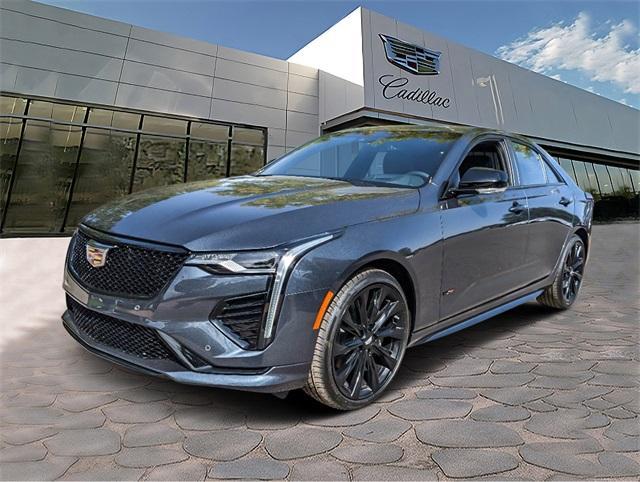 new 2025 Cadillac CT4-V car, priced at $55,759