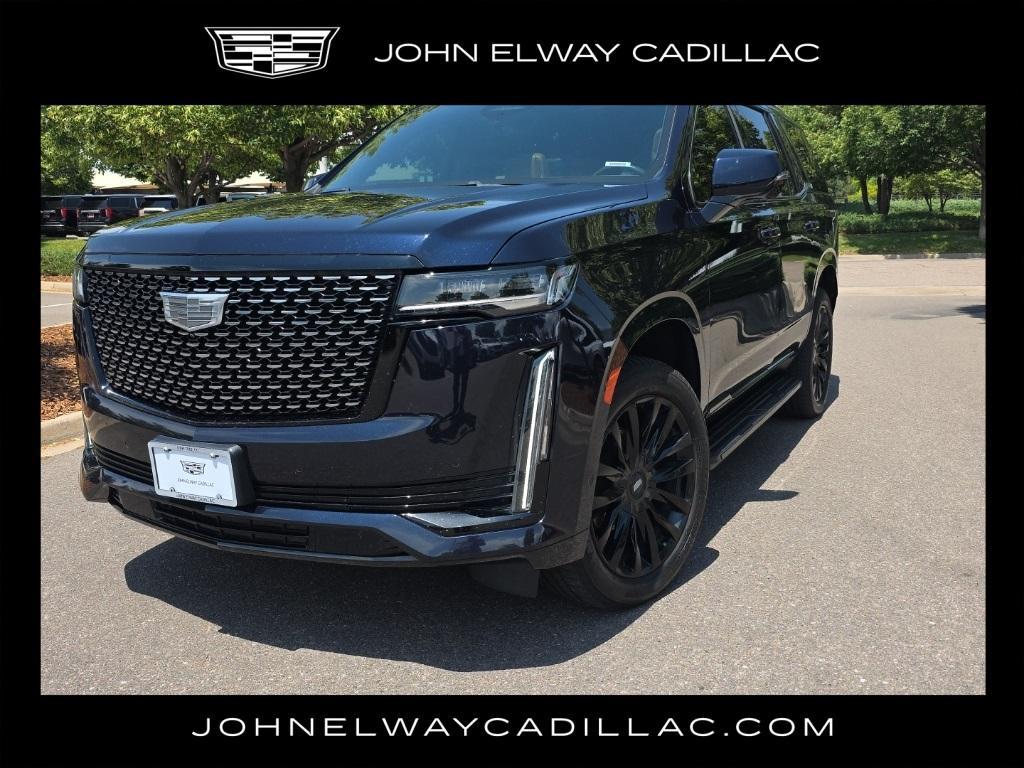 used 2021 Cadillac Escalade car, priced at $58,000