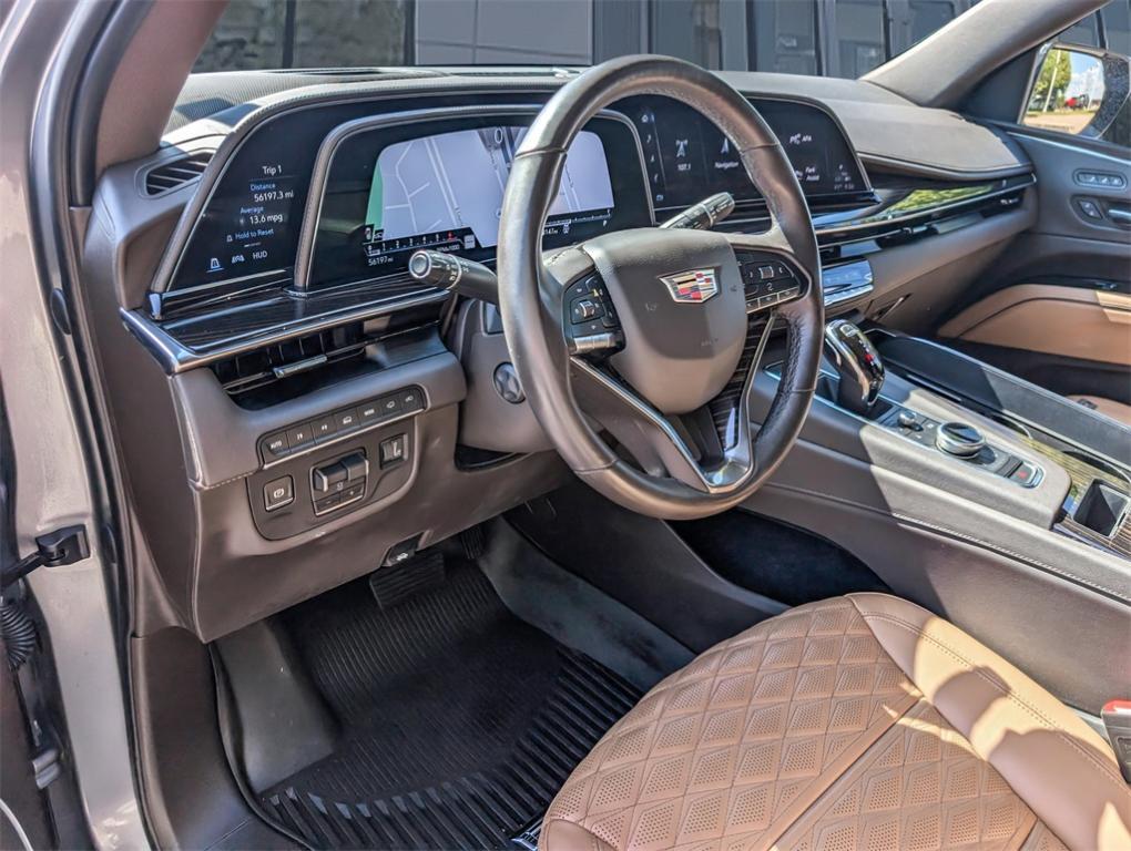 used 2021 Cadillac Escalade car, priced at $65,000