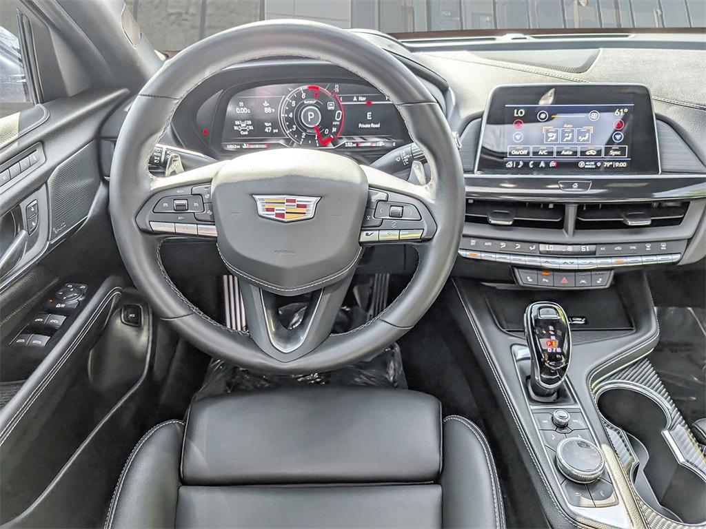 used 2024 Cadillac CT4-V car, priced at $66,000