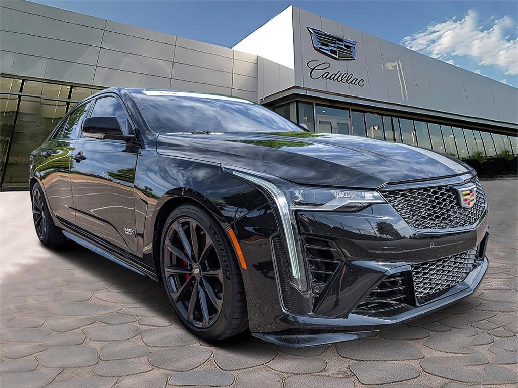 used 2024 Cadillac CT4-V car, priced at $66,000