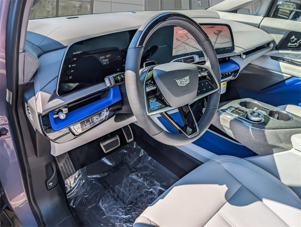 new 2025 Cadillac OPTIQ car, priced at $56,314