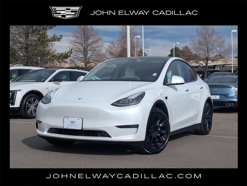 used 2021 Tesla Model Y car, priced at $29,500