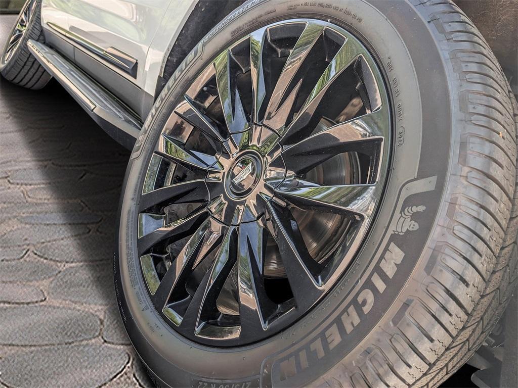 used 2022 Cadillac Escalade car, priced at $58,500