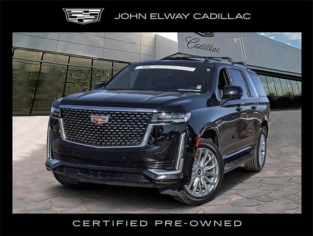 used 2021 Cadillac Escalade ESV car, priced at $71,500