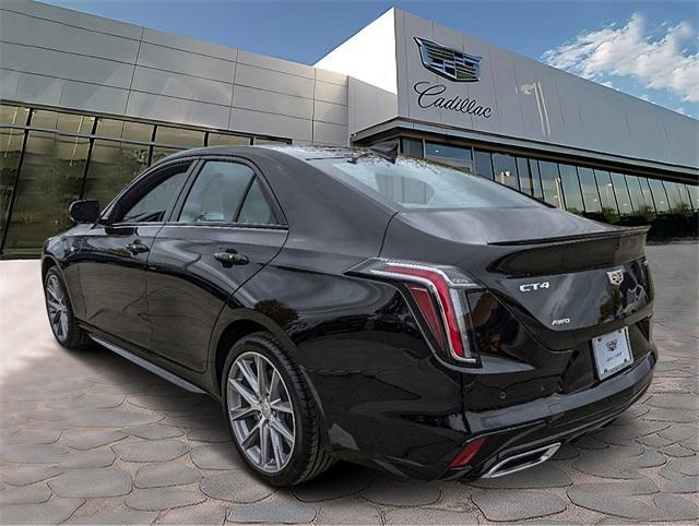 new 2025 Cadillac CT4 car, priced at $46,439