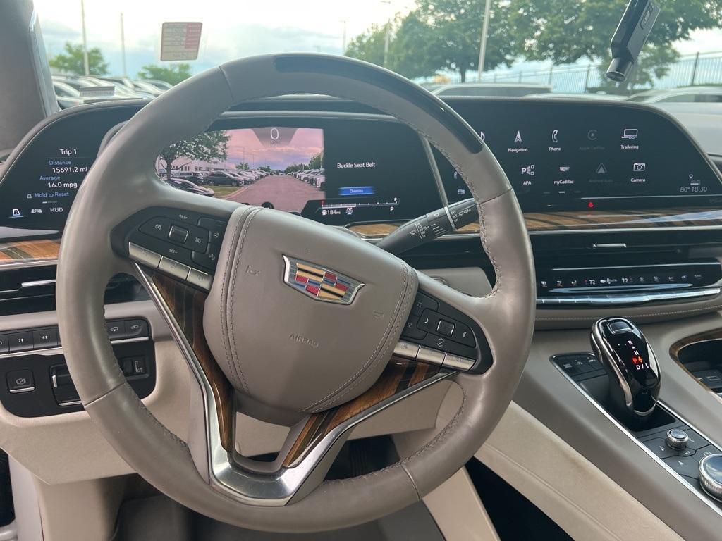 used 2021 Cadillac Escalade ESV car, priced at $68,000