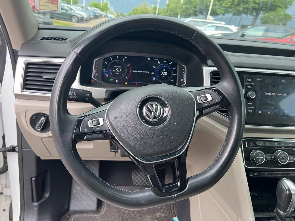 used 2019 Volkswagen Atlas car, priced at $25,000