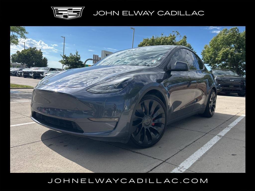 used 2021 Tesla Model Y car, priced at $30,500