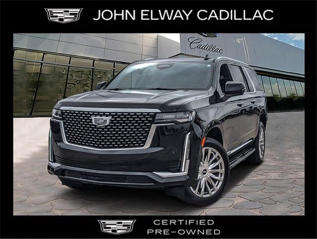 used 2021 Cadillac Escalade ESV car, priced at $72,500