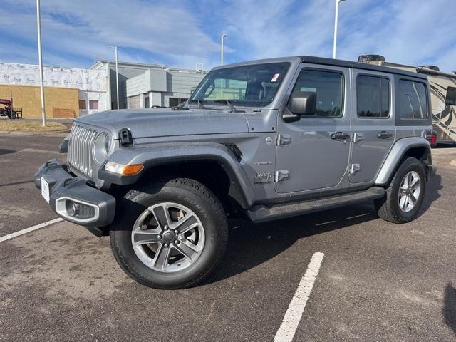 used 2020 Jeep Wrangler Unlimited car, priced at $25,000