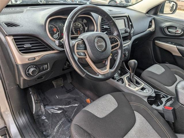 used 2017 Jeep Cherokee car, priced at $12,000