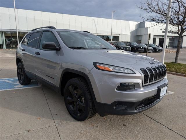 used 2017 Jeep Cherokee car, priced at $12,000