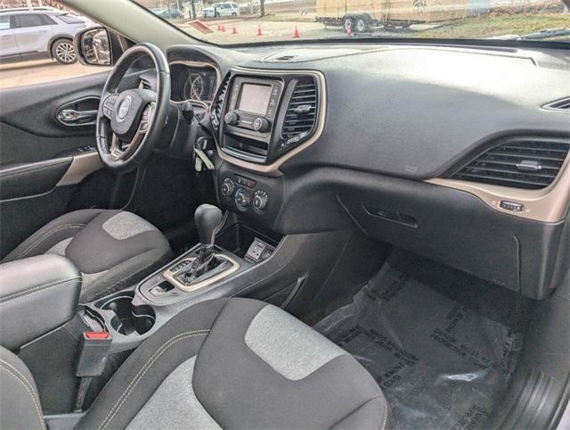 used 2017 Jeep Cherokee car, priced at $12,000