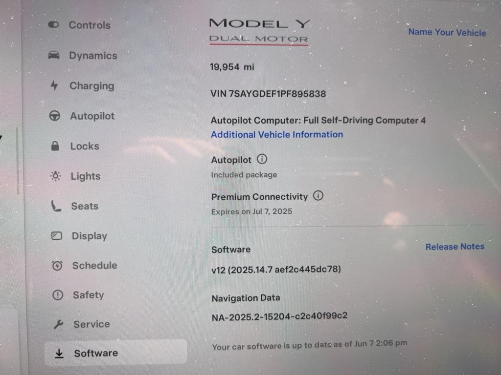 used 2023 Tesla Model Y car, priced at $34,500