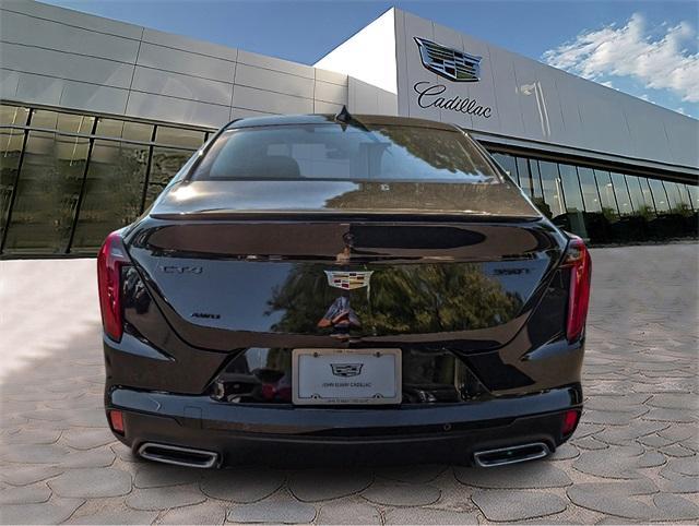 new 2025 Cadillac CT4 car, priced at $49,129