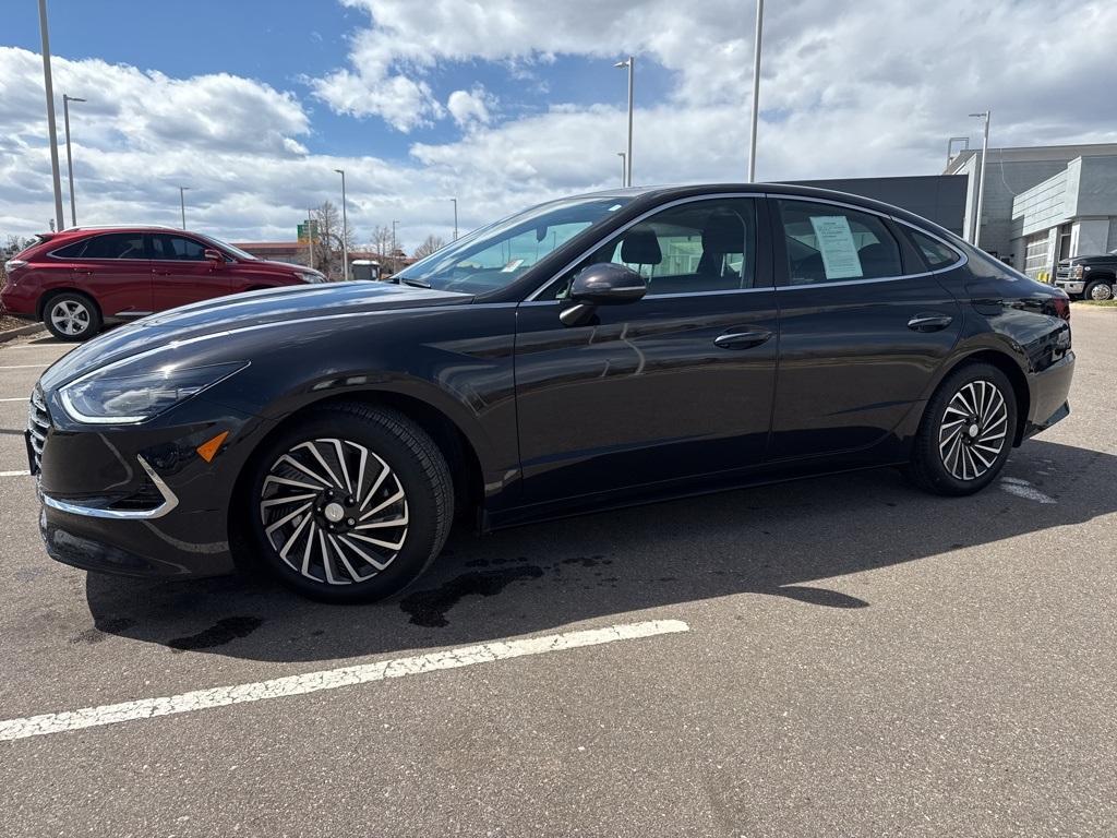 used 2023 Hyundai Sonata Hybrid car, priced at $26,500