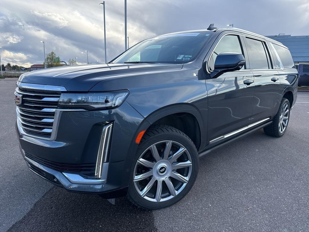used 2021 Cadillac Escalade ESV car, priced at $74,500