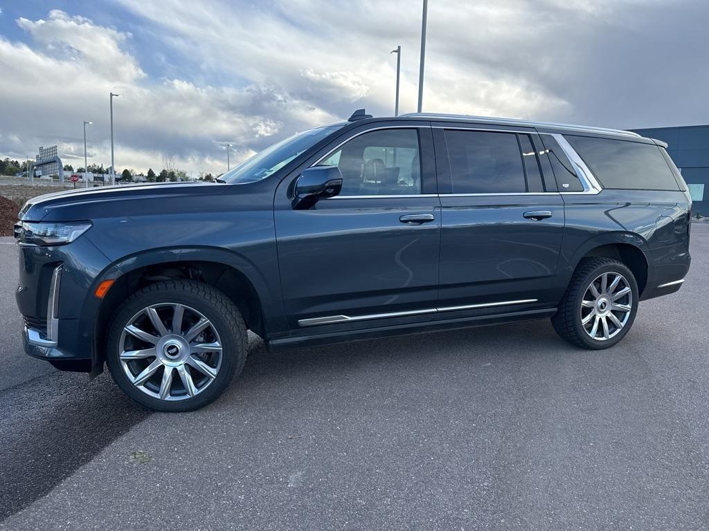 used 2021 Cadillac Escalade ESV car, priced at $74,500