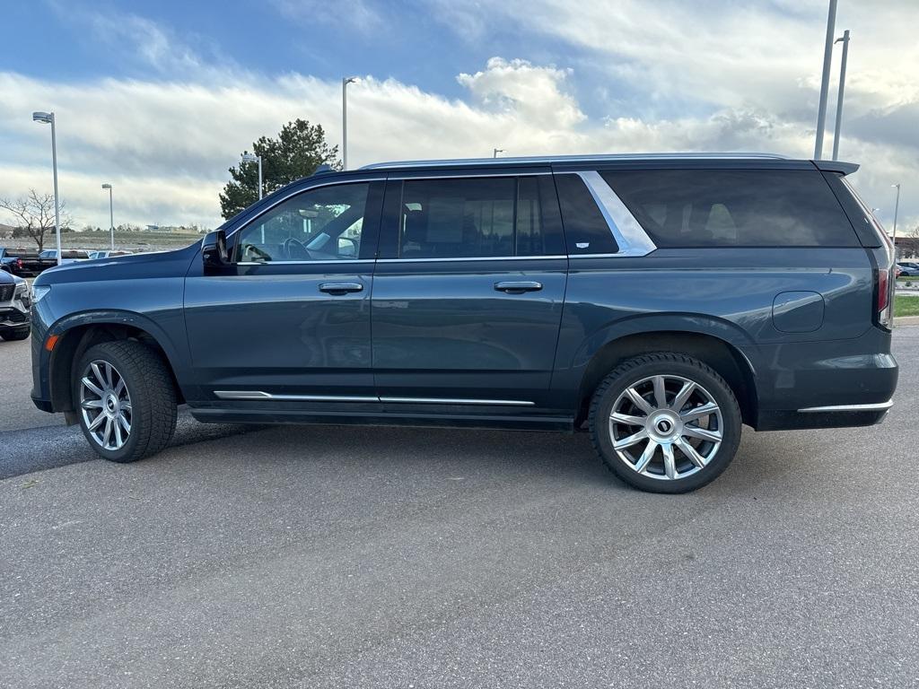 used 2021 Cadillac Escalade ESV car, priced at $74,500
