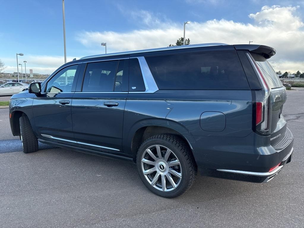 used 2021 Cadillac Escalade ESV car, priced at $74,500