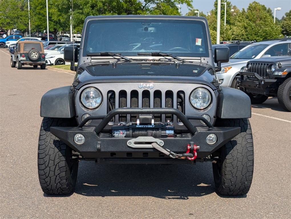 used 2014 Jeep Wrangler Unlimited car, priced at $19,500