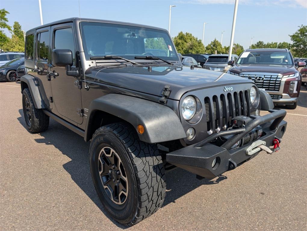 used 2014 Jeep Wrangler Unlimited car, priced at $19,500