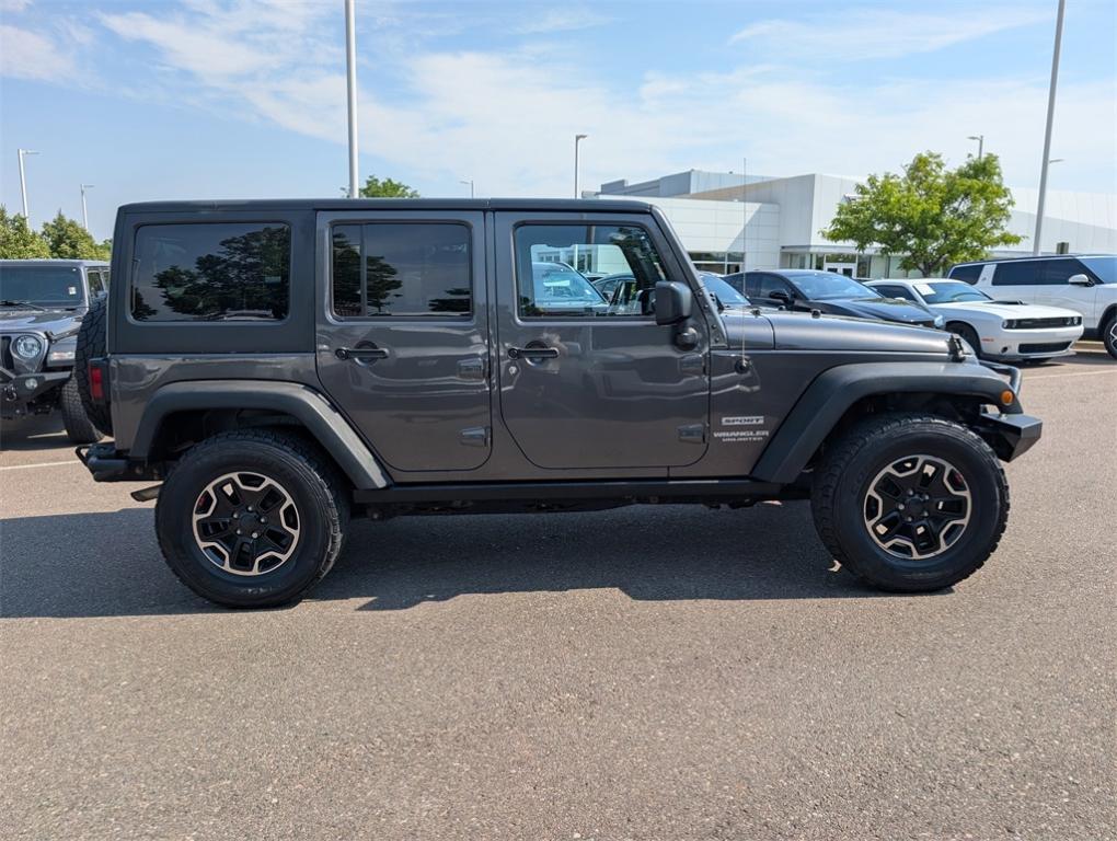 used 2014 Jeep Wrangler Unlimited car, priced at $19,500