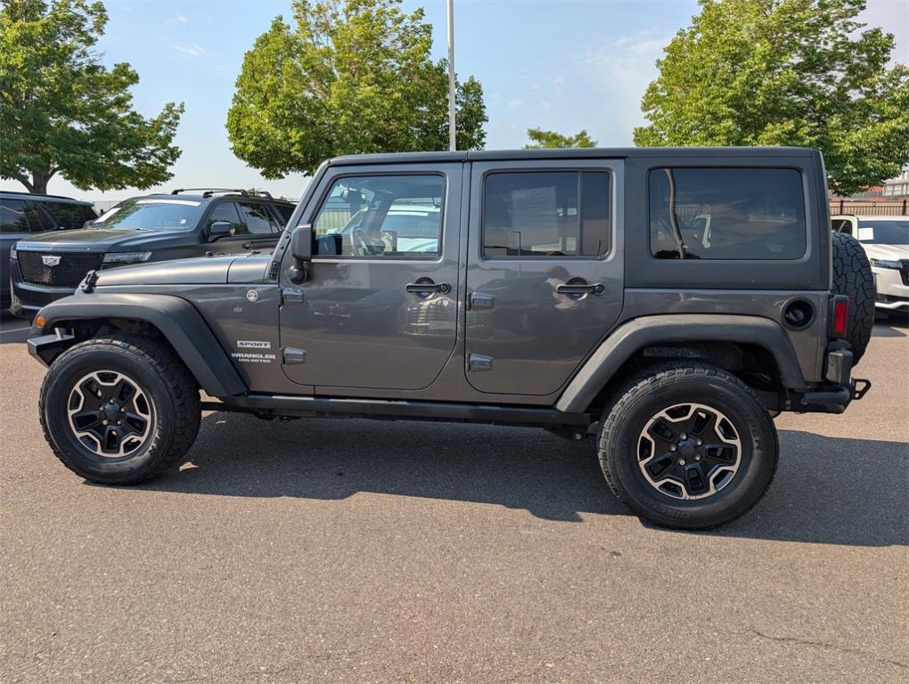 used 2014 Jeep Wrangler Unlimited car, priced at $19,500