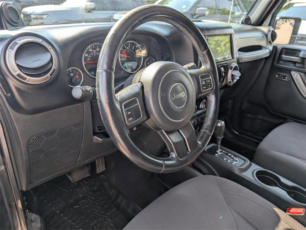 used 2014 Jeep Wrangler Unlimited car, priced at $19,500