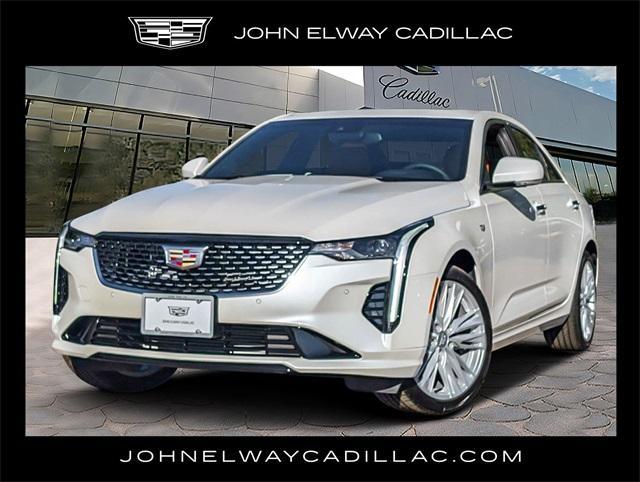 new 2025 Cadillac CT4 car, priced at $46,464