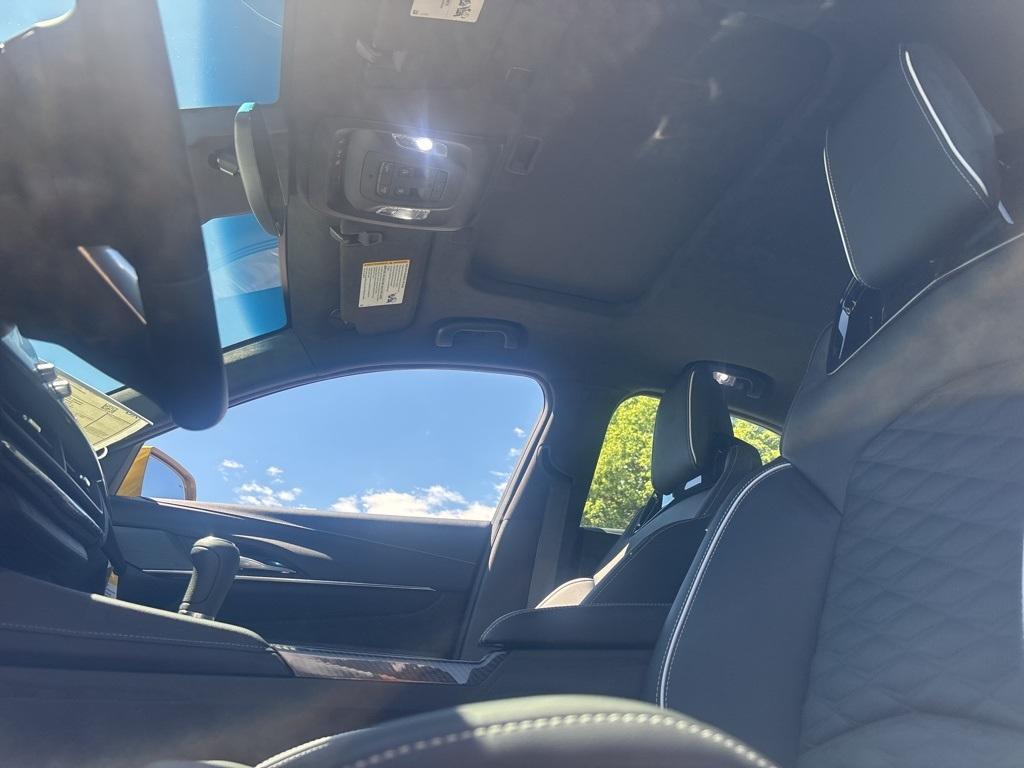 new 2025 Cadillac CT4-V car, priced at $74,034