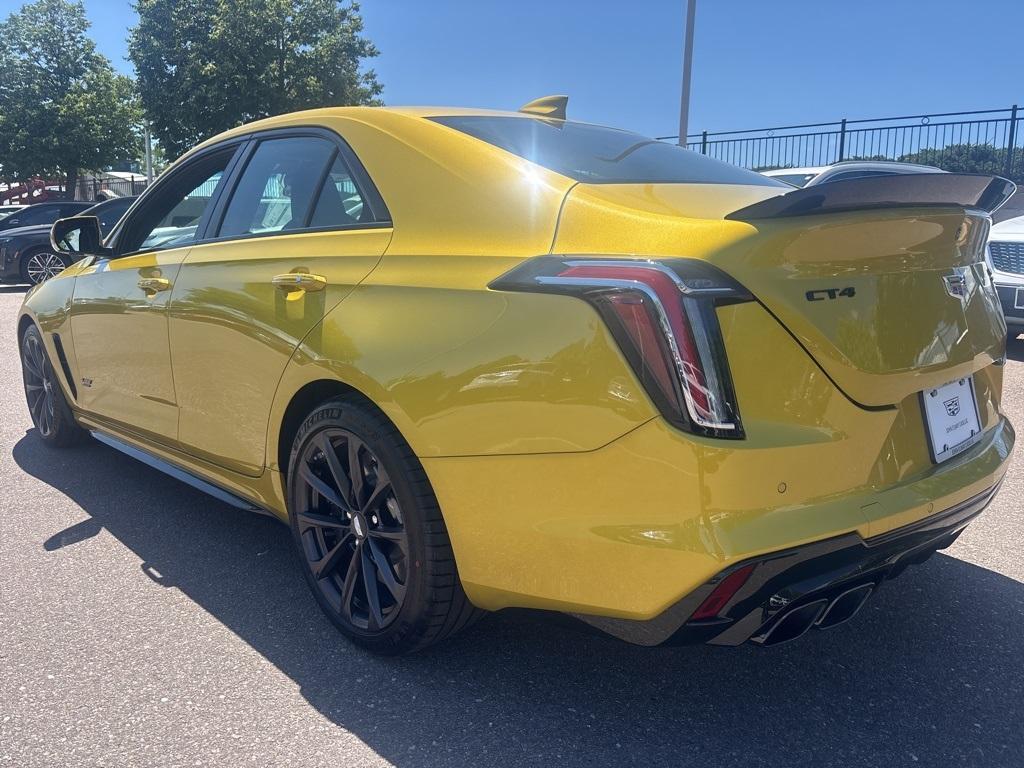 new 2025 Cadillac CT4-V car, priced at $74,034